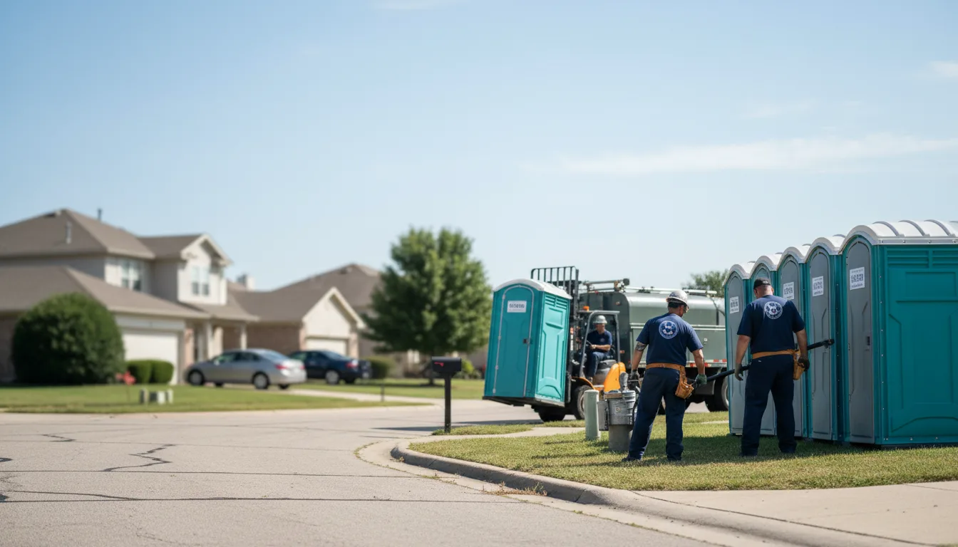 Porta Potty Rental in Woodbury, PA near me